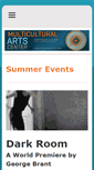 Mobile Screenshot of multiculturalartscenter.org